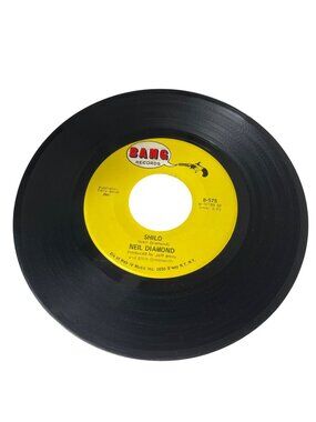 Neil Diamond 7" Vinyl Record - Shilo / La Bamba - Bang Records Vintage Collectib